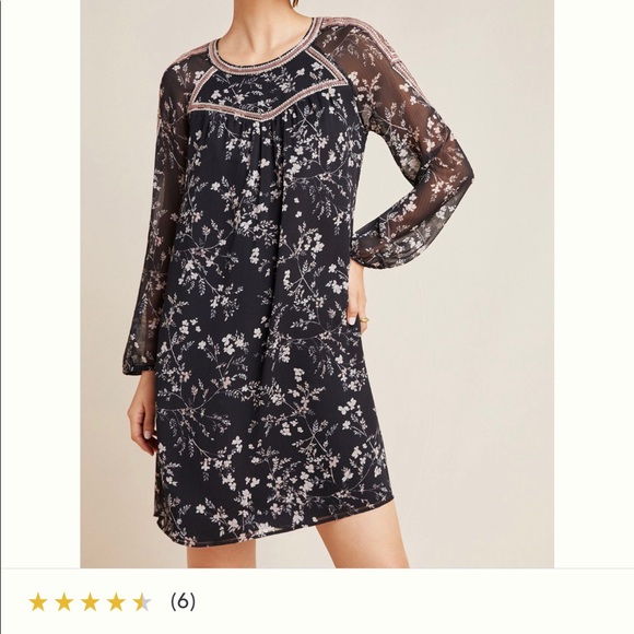 Daniel Rainn Estelle Embroidered Floral Tunic - Picture 5 of 6